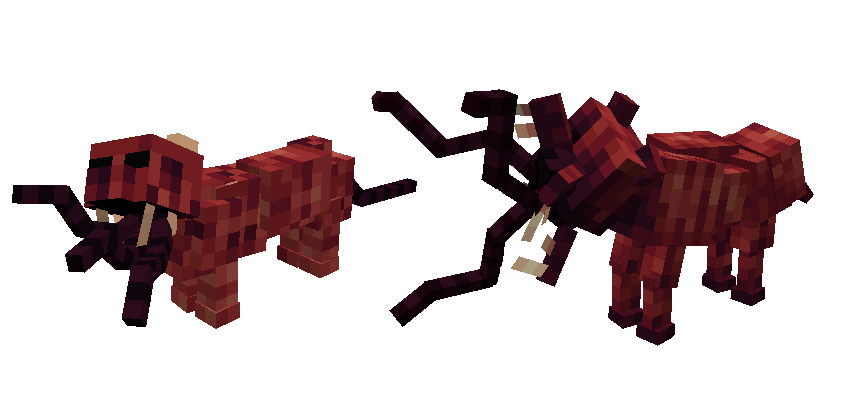 Бешеные оцелот и волк